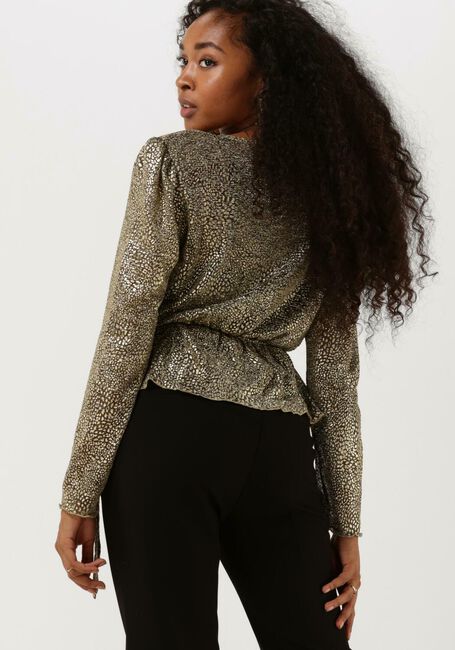 Zwarte MINUS Blouses MOLLIE WRAP BLOUSE 3 - large