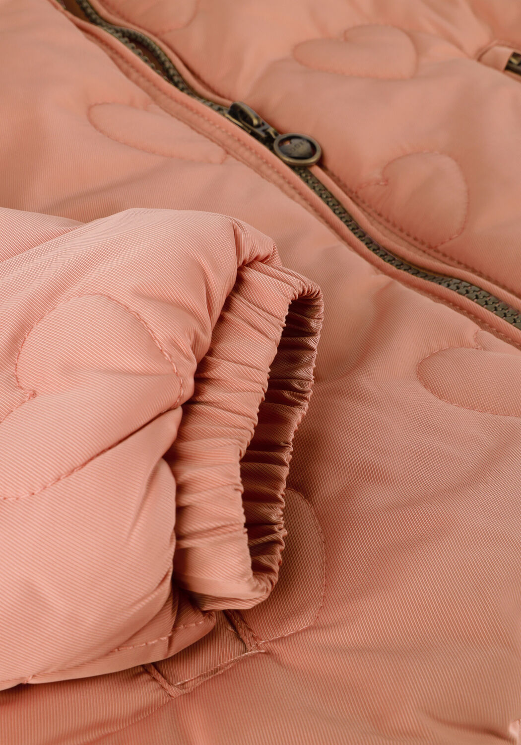 Lichtroze LOOXS Little Gewatteerde jas LITTLE HEART SEAL JACKET - large