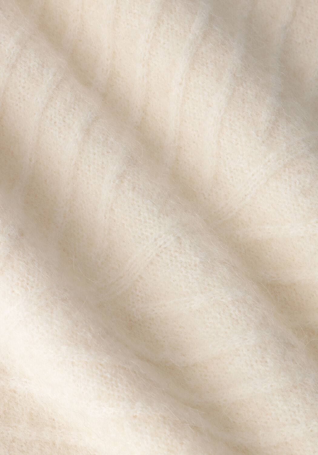 Beige SELECTED WOMEN Coltrui SIF SISSE LS KNIT HIGHNECK - large