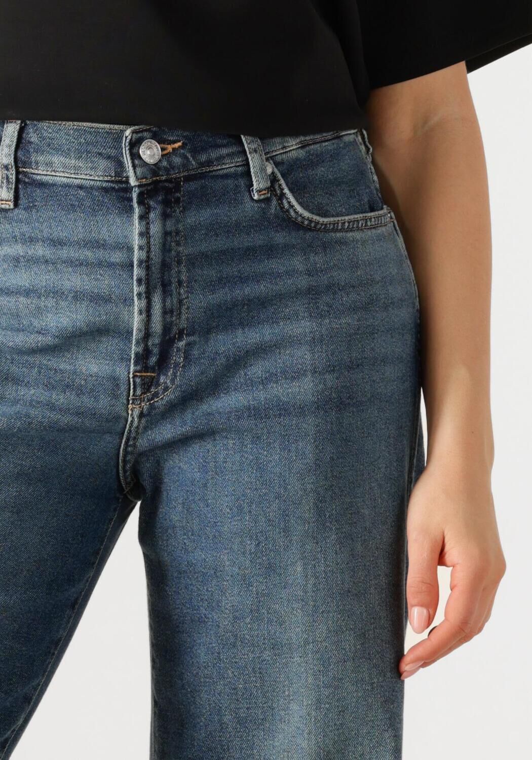 7 FOR ALL MANKIND Dames Jeans Lotta Bay Blauw