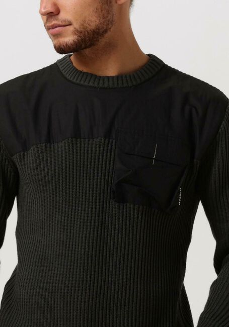 Grijze G-STAR RAW Trui ARMY R KNIT - large