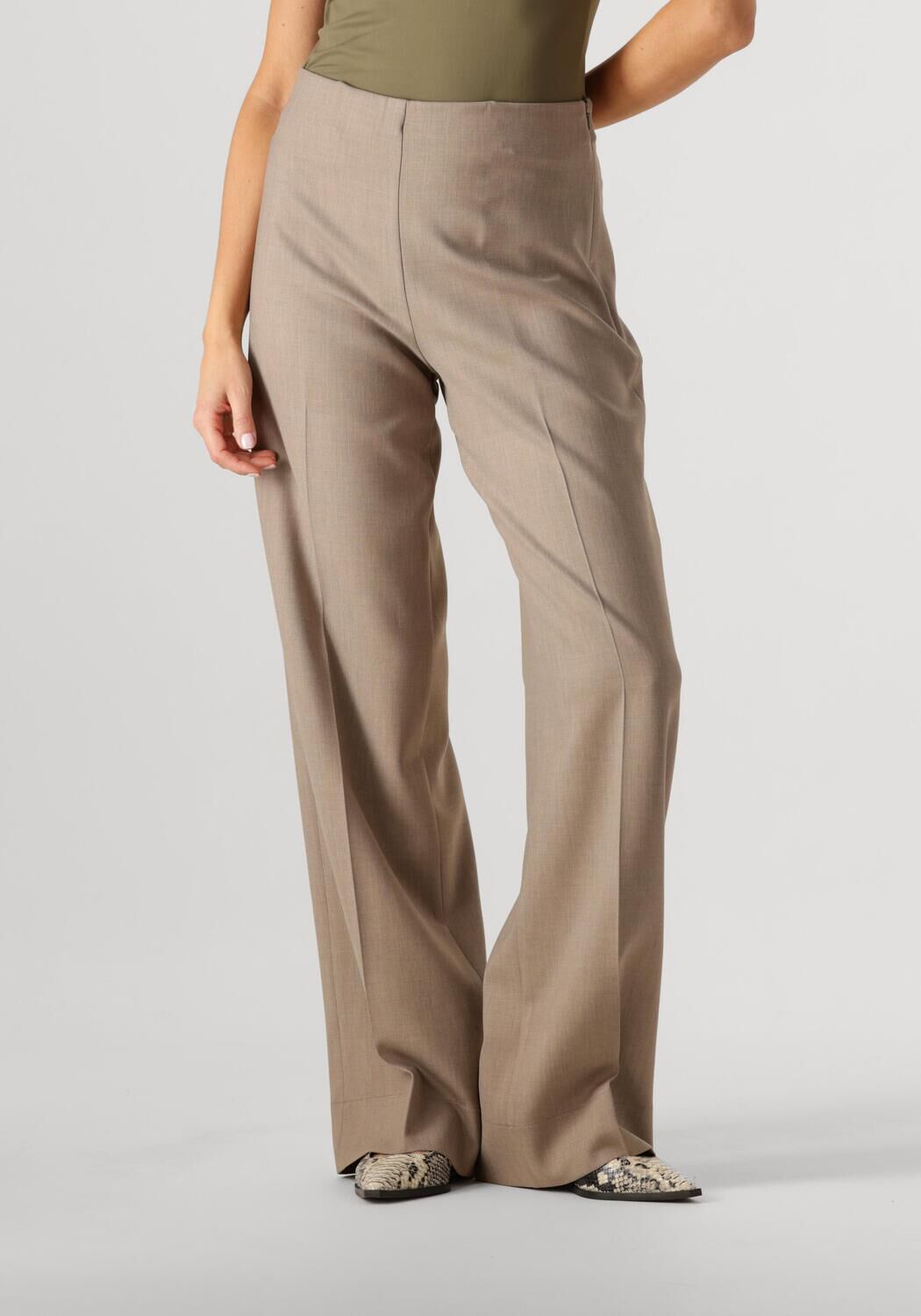 VANILIA Dames Broeken Clean Soft Pant Taupe