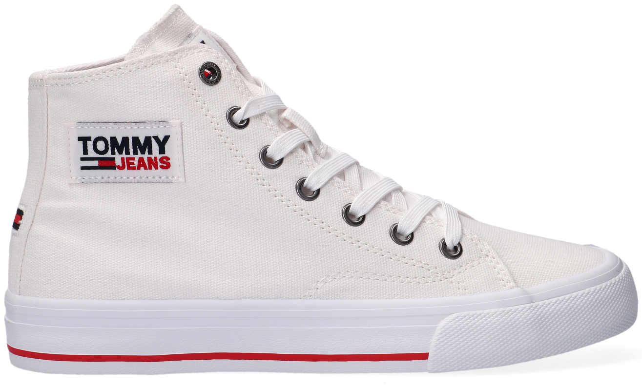 Tommy Hilfiger Witte Sneakers Dames Best Sale, SAVE 58% - aveclumiere.com