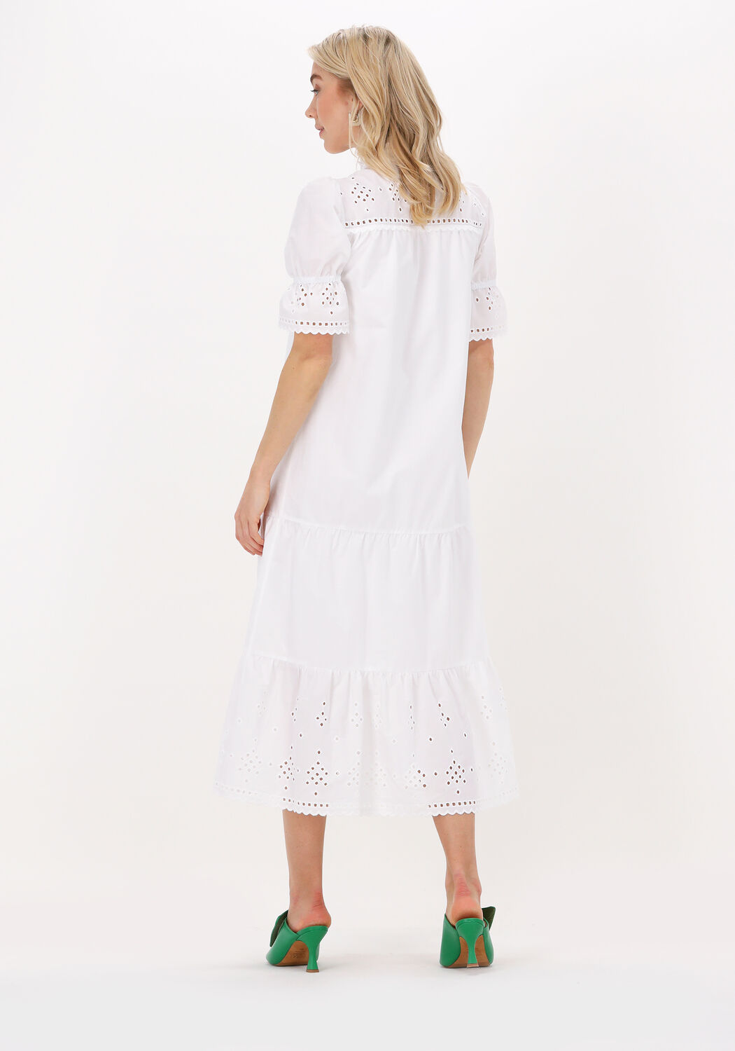 Witte jurk midi sales