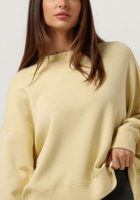 Gele MSCH COPENHAGEN Trui MSCHDALVINA IMA Q SWEATSHIRT - large