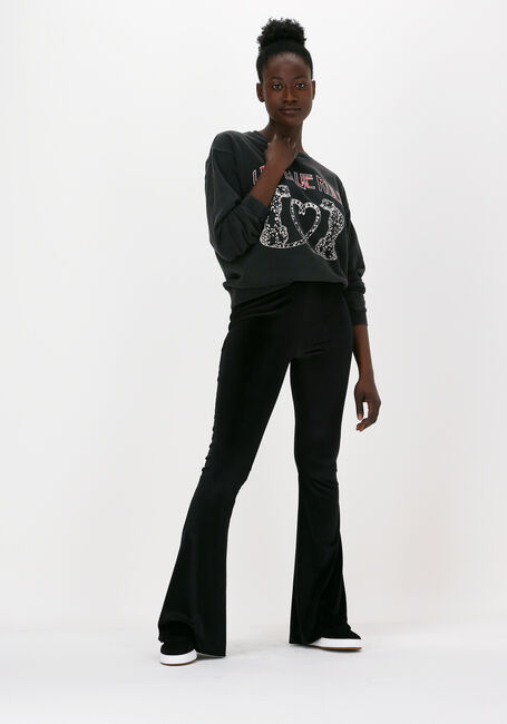 Zwarte CATWALK JUNKIE Flared broek TR WOODSTOCK - large