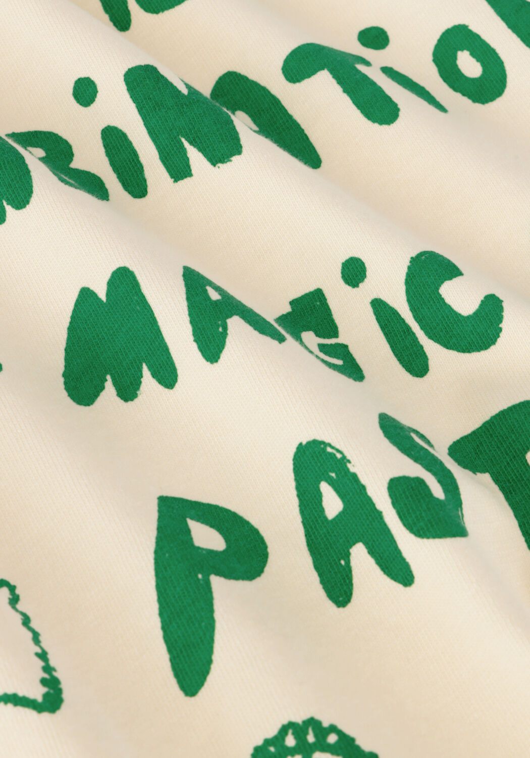 Groene WANDER & WONDER T-shirt PASTA TEE - large