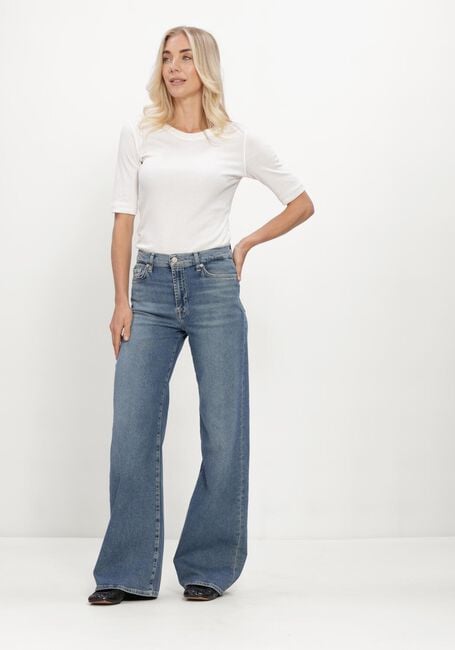 Blauwe 7 FOR ALL MANKIND Wide jeans LOTTA TIDE BREAK - large