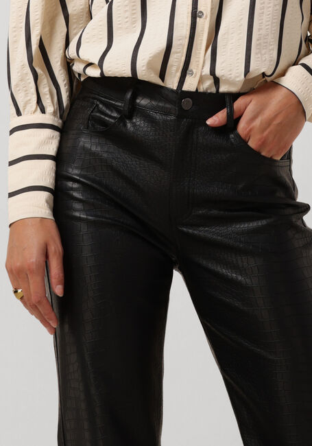 Zwarte CO'COUTURE Pantalon COBINA CROC PANT - large