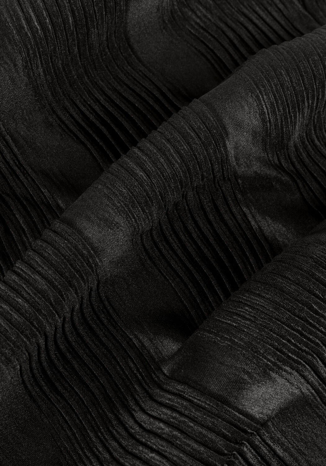 Zwarte REFINED DEPARTMENT Wijde broek TYRAH - large