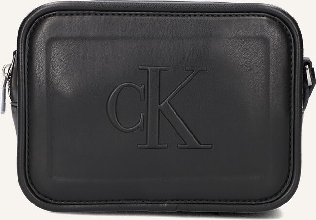 Zwarte CALVIN KLEIN Schoudertas SCULPTED CAMERA BAG18 PIPPING Zwarte CALVIN KLEIN Schoudertas SCULPTED CAMERA BAG18 PIPPING - large