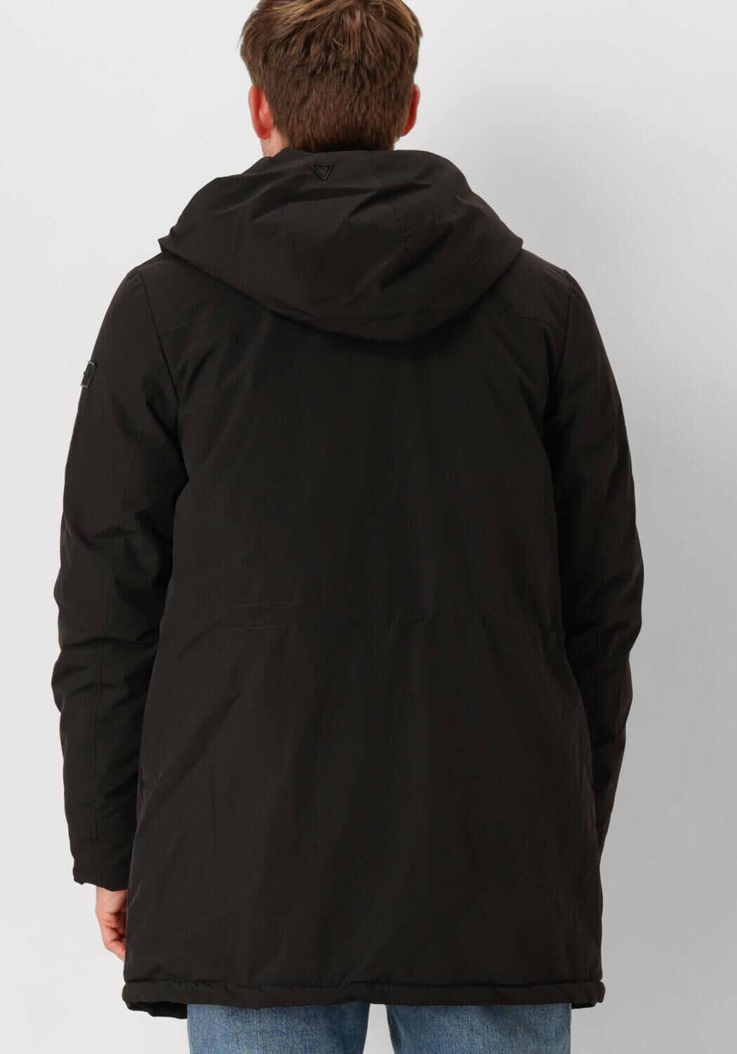 PURE PATH Heren Jassen Regular Fit Jackets Parka Zwart