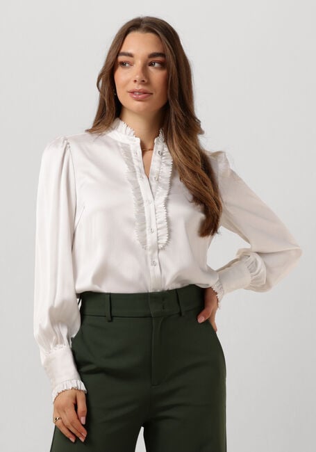 Witte Y.A.S. Blouse YASFRILLA LS TOP - large