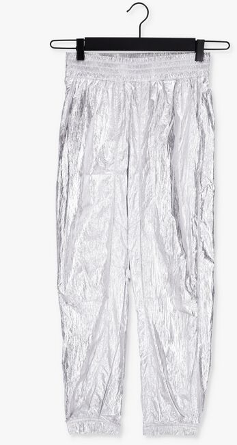 Zilveren CO'COUTURE Pantalon TRICE METAL TECH PANT - large