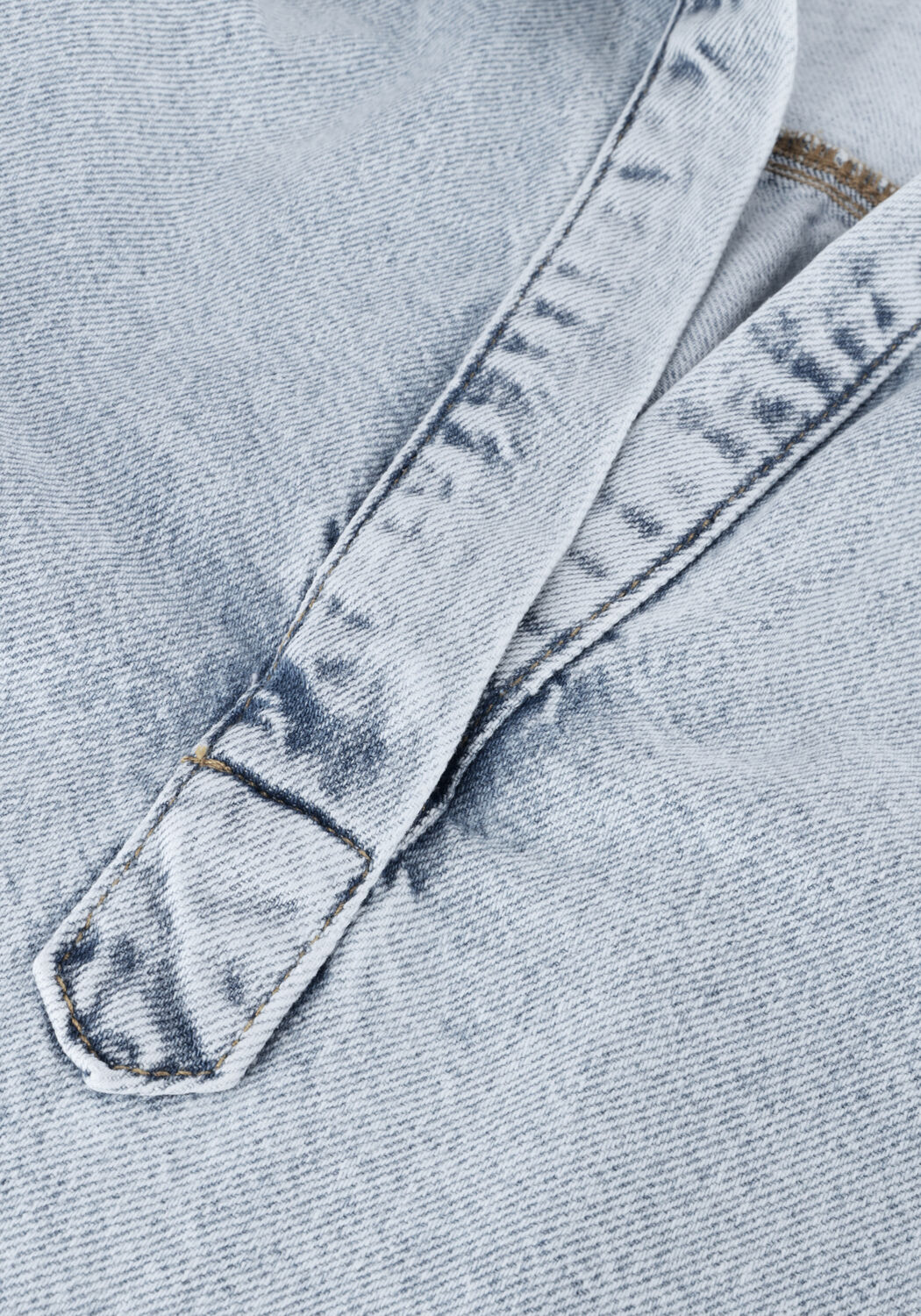 Blauwe BY-BAR Mini jurk FLYNTH DENIM DRESS - large