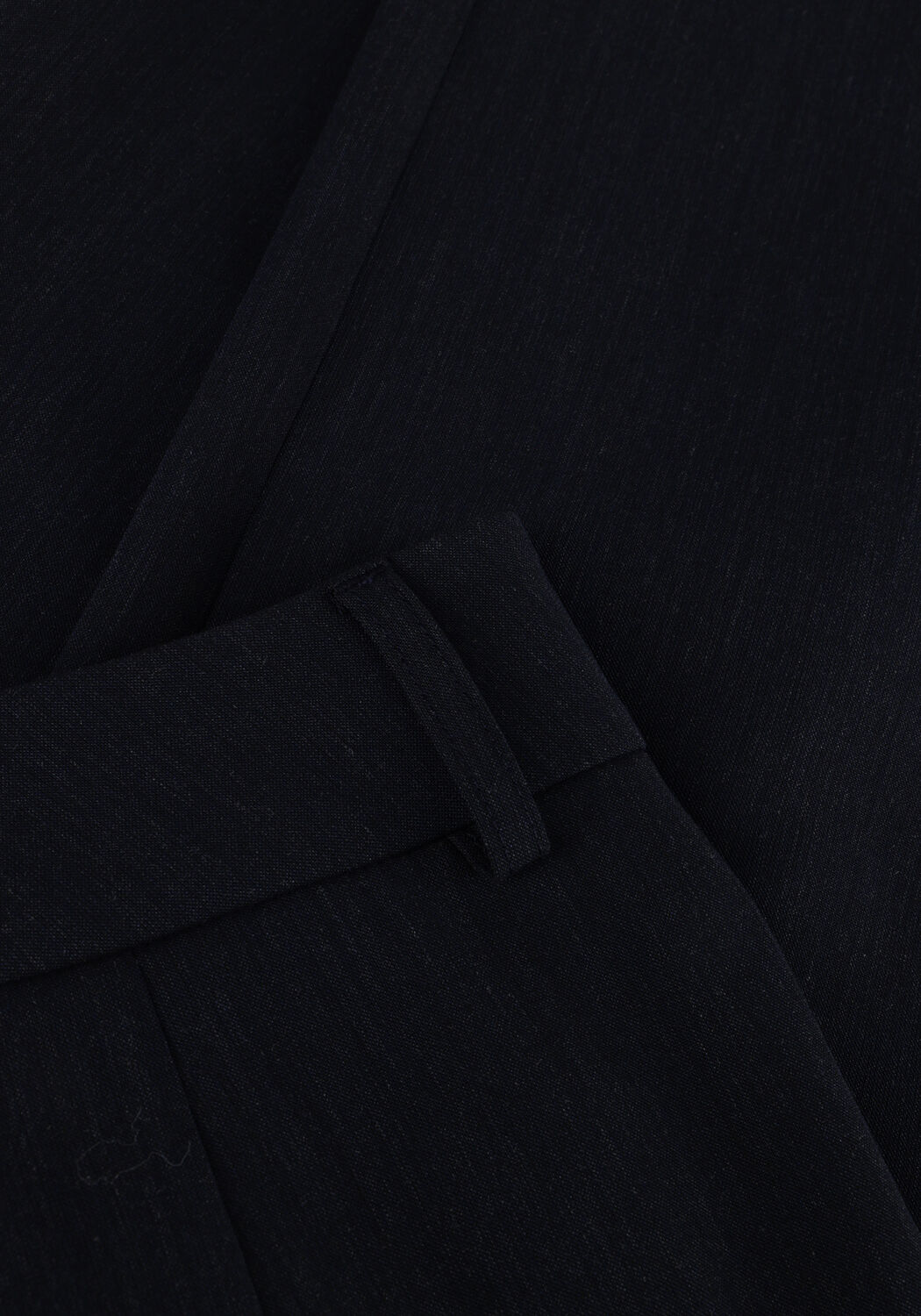 Donkerblauwe SELECTED WOMEN Pantalon SLFRITA MW WIDE PANT - large