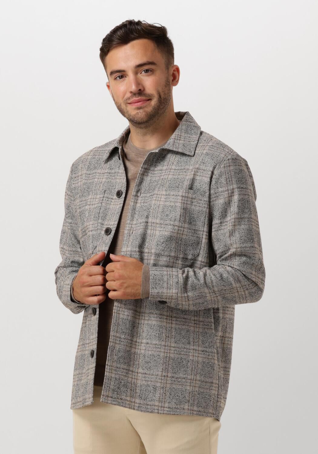MATINIQUE Heren Overshirts Madamo P Bruin