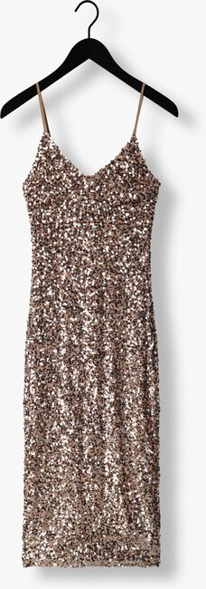 Bronzen NEO NOIR Maxi jurk LYDIA SEQUINS DRESS - large