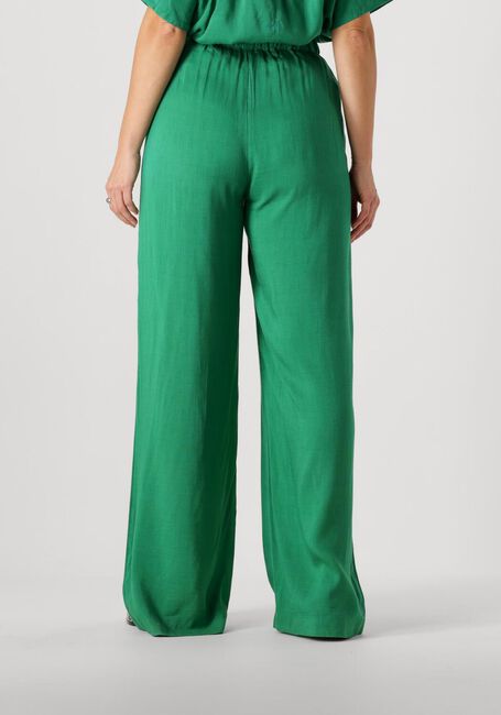 Groene BY-BAR Wijde broek BENJI DOBBY PANT - large