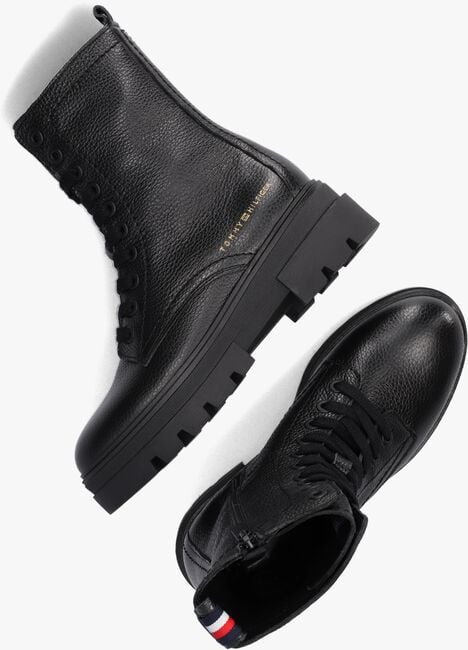 Typing Exam Tommy Hilfiger Classic Rugged Lace Up Boots Zwarte