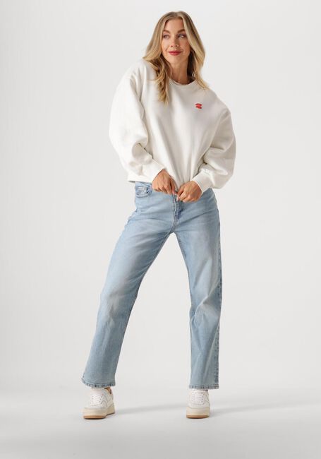 Witte BY-BAR Sweater BIBI DICTIONARY BIG SWEATER - large