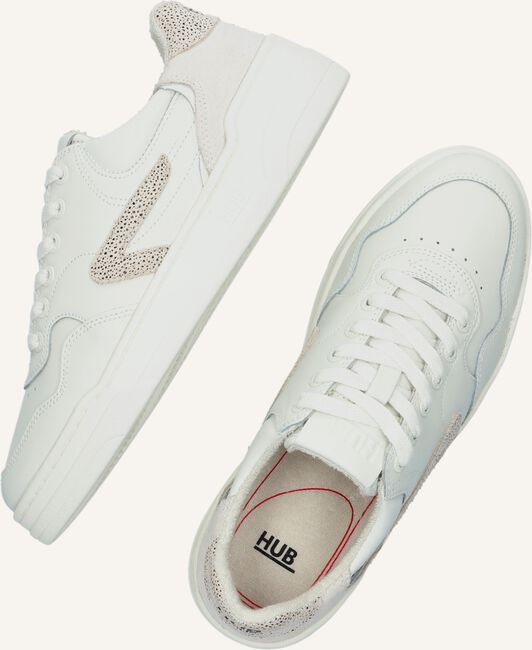 Witte HUB Lage sneakers COURT-Z Witte HUB Lage sneakers COURT-Z - large