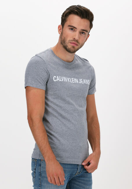 calvin klein jeans t shirt grey