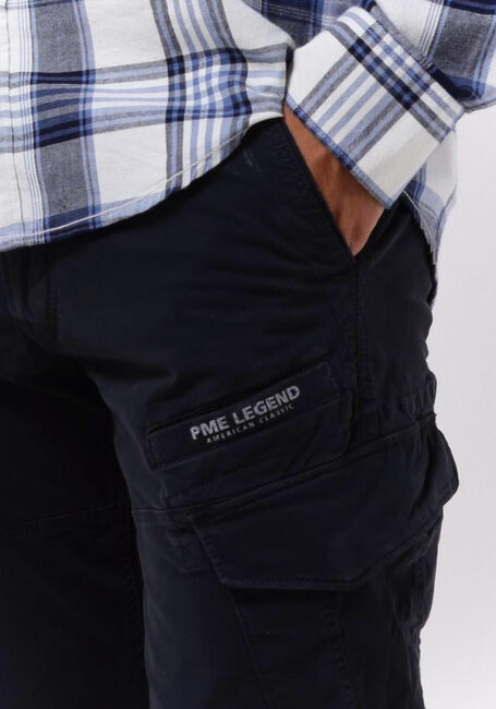 Blauwe PME LEGEND Cargobroeken NORDROP CARGO STRETCH TWILL - large
