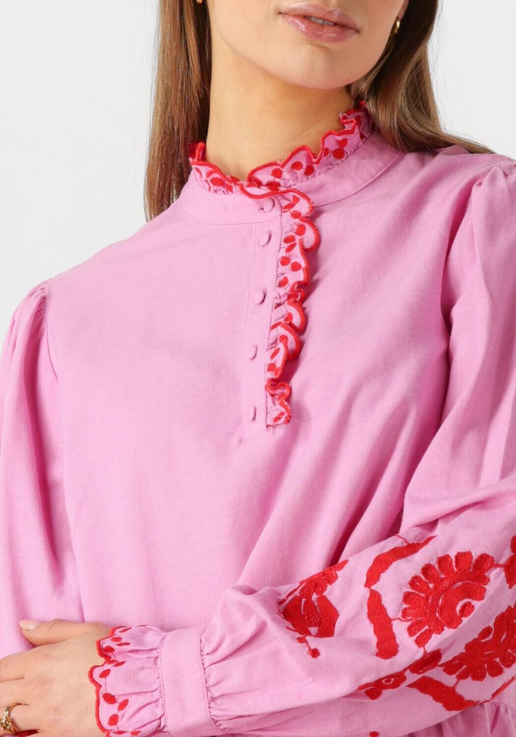 Y.A.S. Dames Blouses Yasbrimu Ls Top Roze