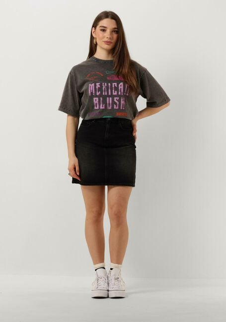 Antraciet REFINED DEPARTMENT T-shirt MAGGY - large