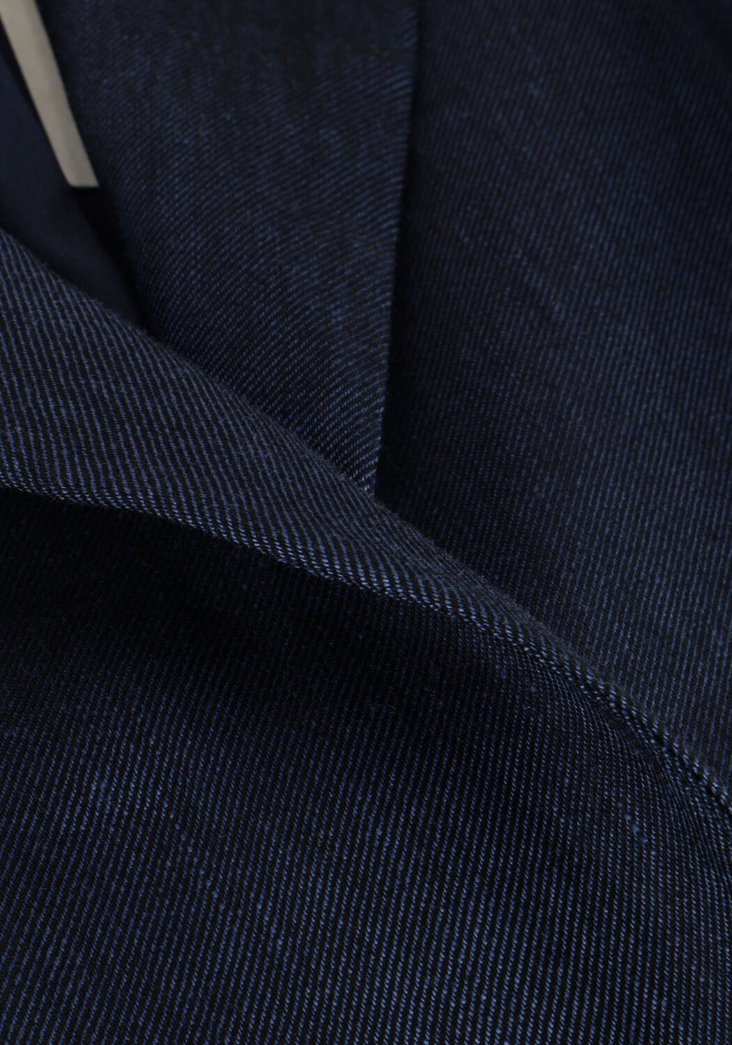 Donkerblauwe SUMMUM Blazer BLAZER LINEN BLEND - large