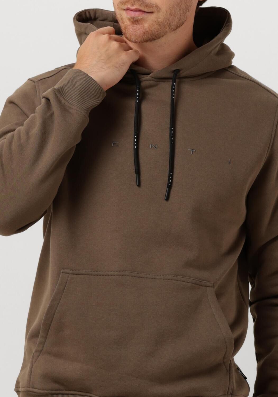 GENTI Heren Truien & Vesten J1068-3229 Bruin