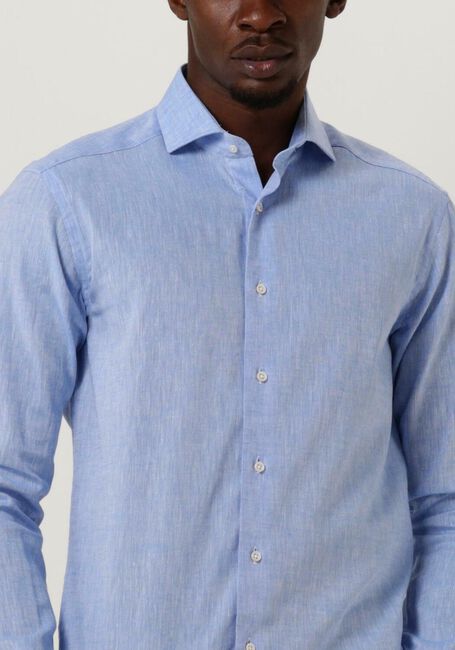 Lichtblauwe PORTO MILANO Klassiek overhemd LAGOS - large