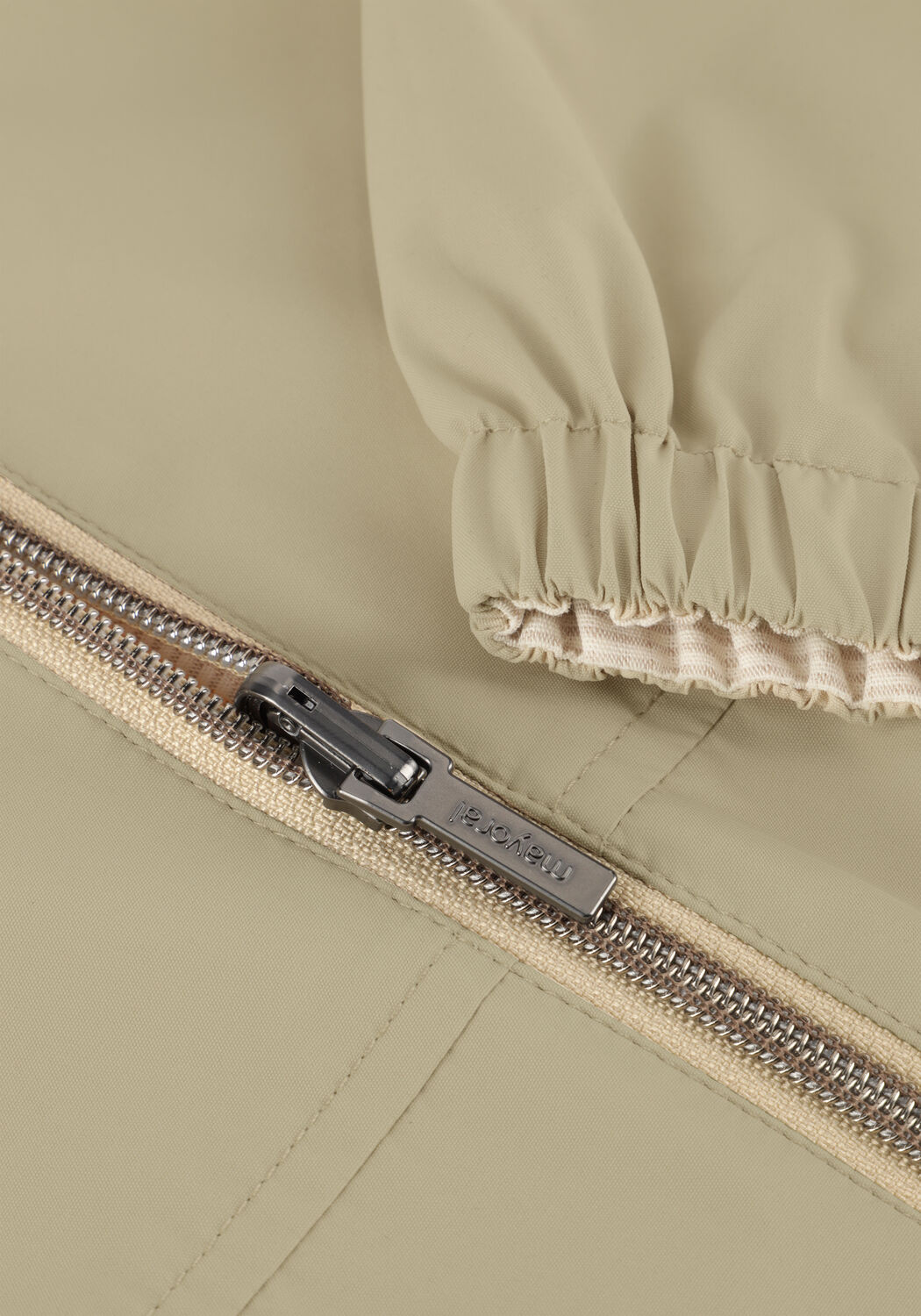 MAYORAL Jongens Jassen Reversible Linen Windbreaker Beige