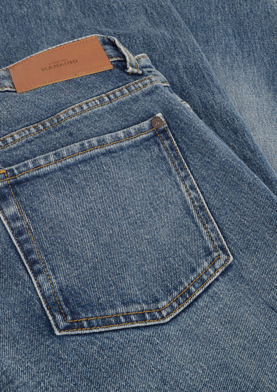 Blauwe 7 FOR ALL MANKIND Straight leg jeans CALIE STRAIGHT JASPER - large