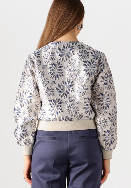 Blauwe NUKUS Jack MAUREEN JACKET FLOWER - large