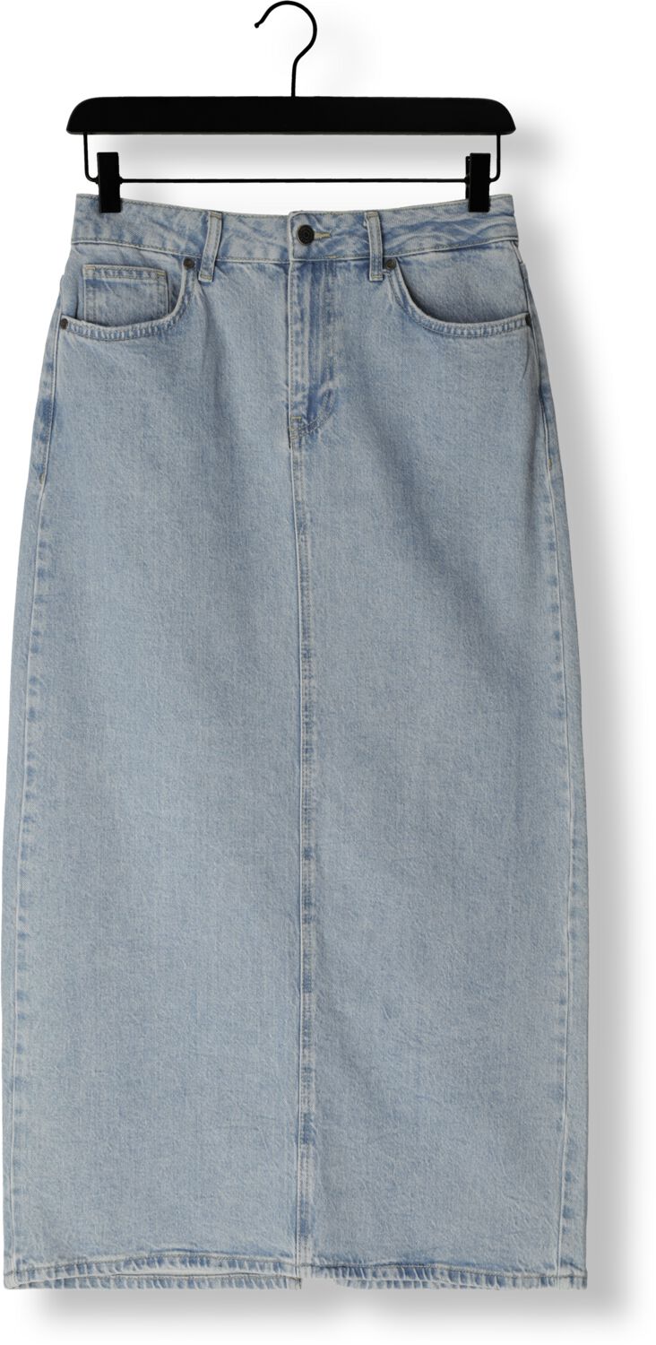 OBJECT Dames Rokken Objellen Mw Long Denim Skirt Blauw