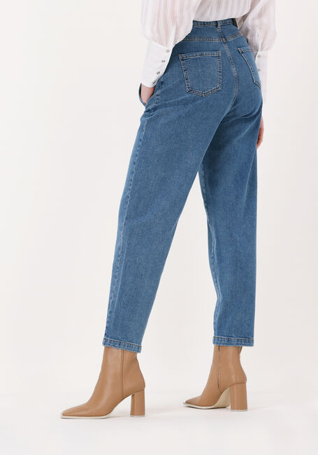 Blauwe CO'COUTURE Mom jeans PIPER WIDE JEANS - large