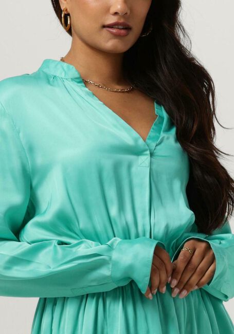 Groene EST'SEVEN Mini jurk EST’JOURNEE DRESS BAMBU - large