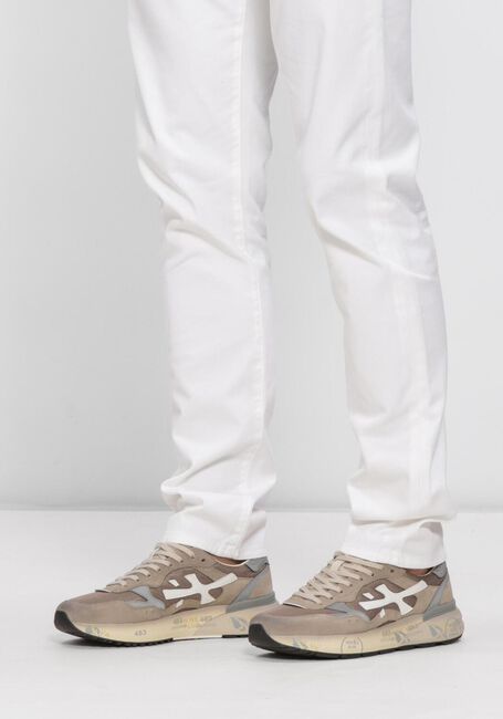 Taupe PREMIATA Lage sneakers MICK - large