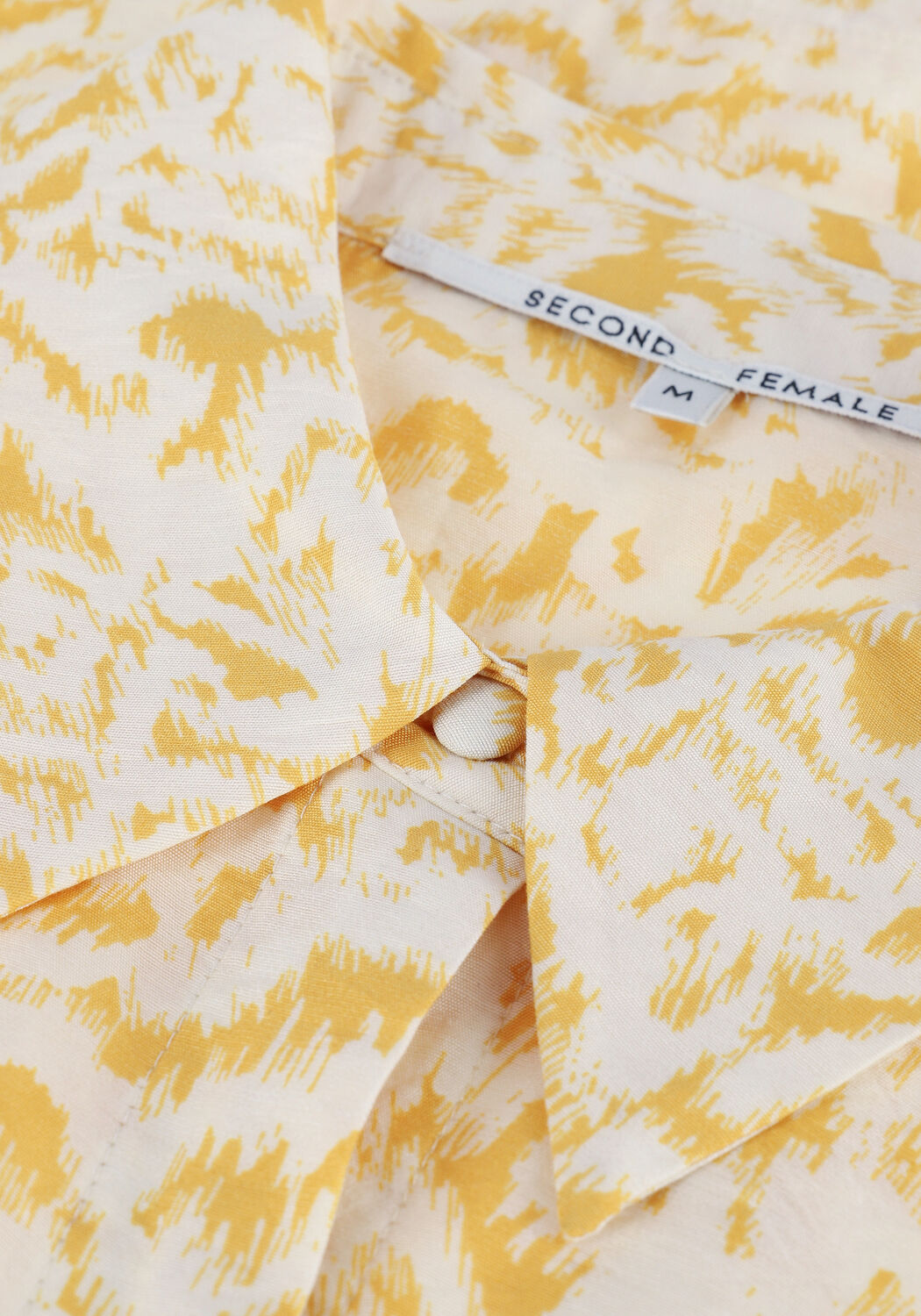 Gele SECOND FEMALE Mini jurk BELLADONNA NEW DRESS - large