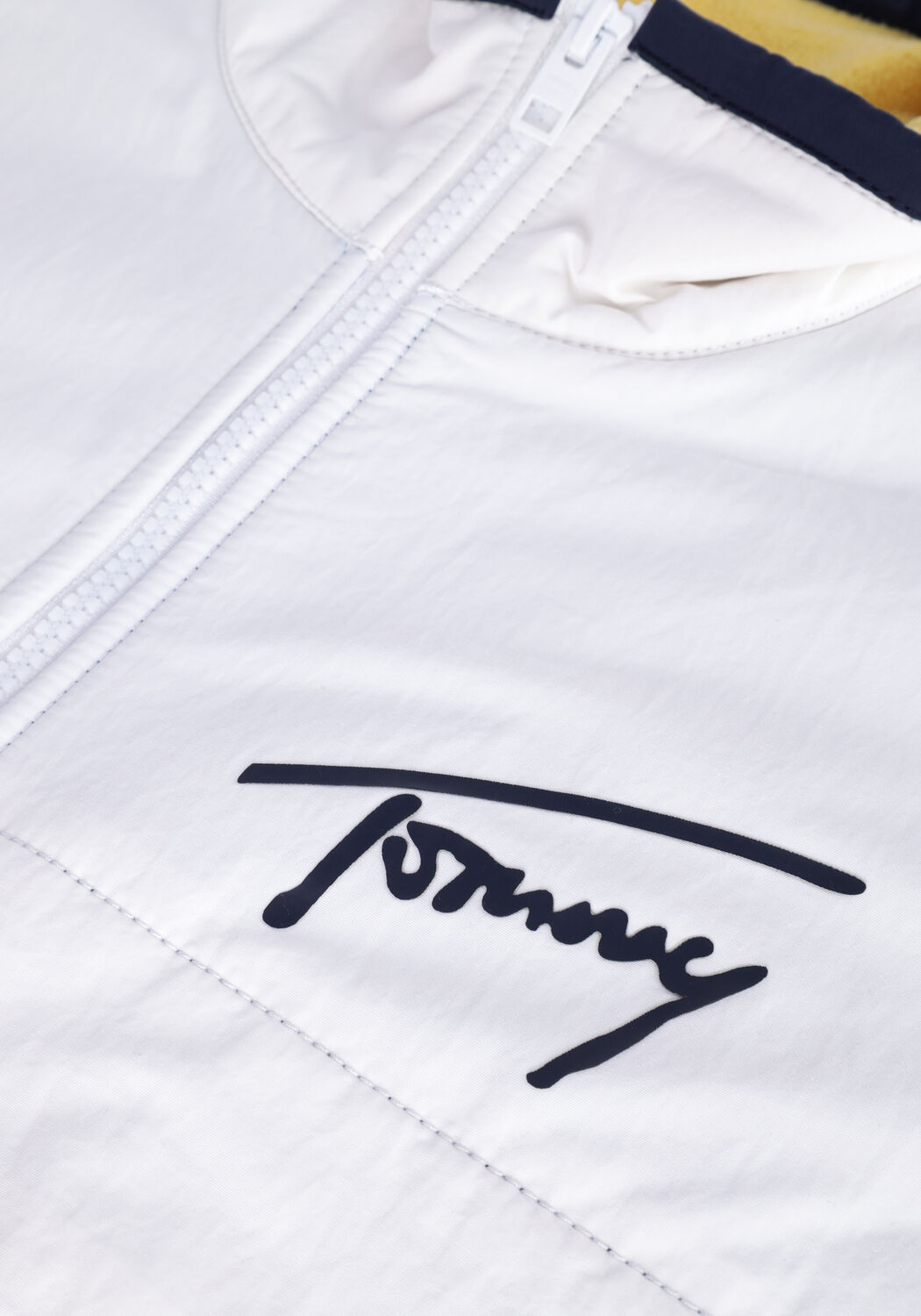 Donkerblauwe TOMMY JEANS Bodywarmer TJM MIX MEDIA RETRO VEST - large