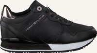 Zwarte TOMMY HILFIGER Lage sneakers DRESSY WEDGE - medium