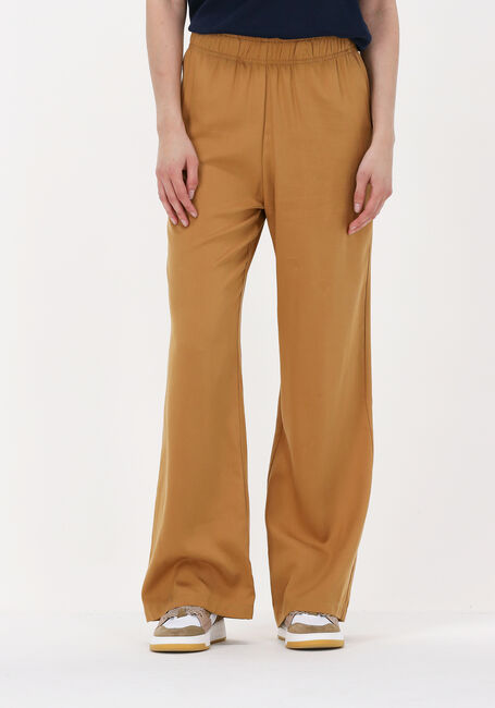 Bruine KNIT-TED Wijde broek MARLOES - large
