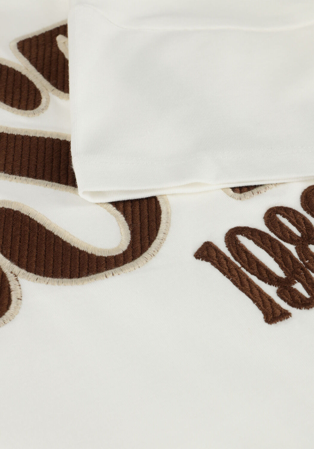 Witte INDIAN BLUE JEANS T-shirt T-SHIRT WIDE CROPPED - large