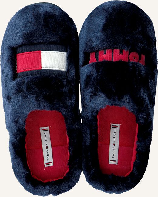Blauwe TOMMY HILFIGER Pantoffels TOMMY WOMENS FUR Blauwe TOMMY HILFIGER Pantoffels TOMMY WOMENS FUR - large