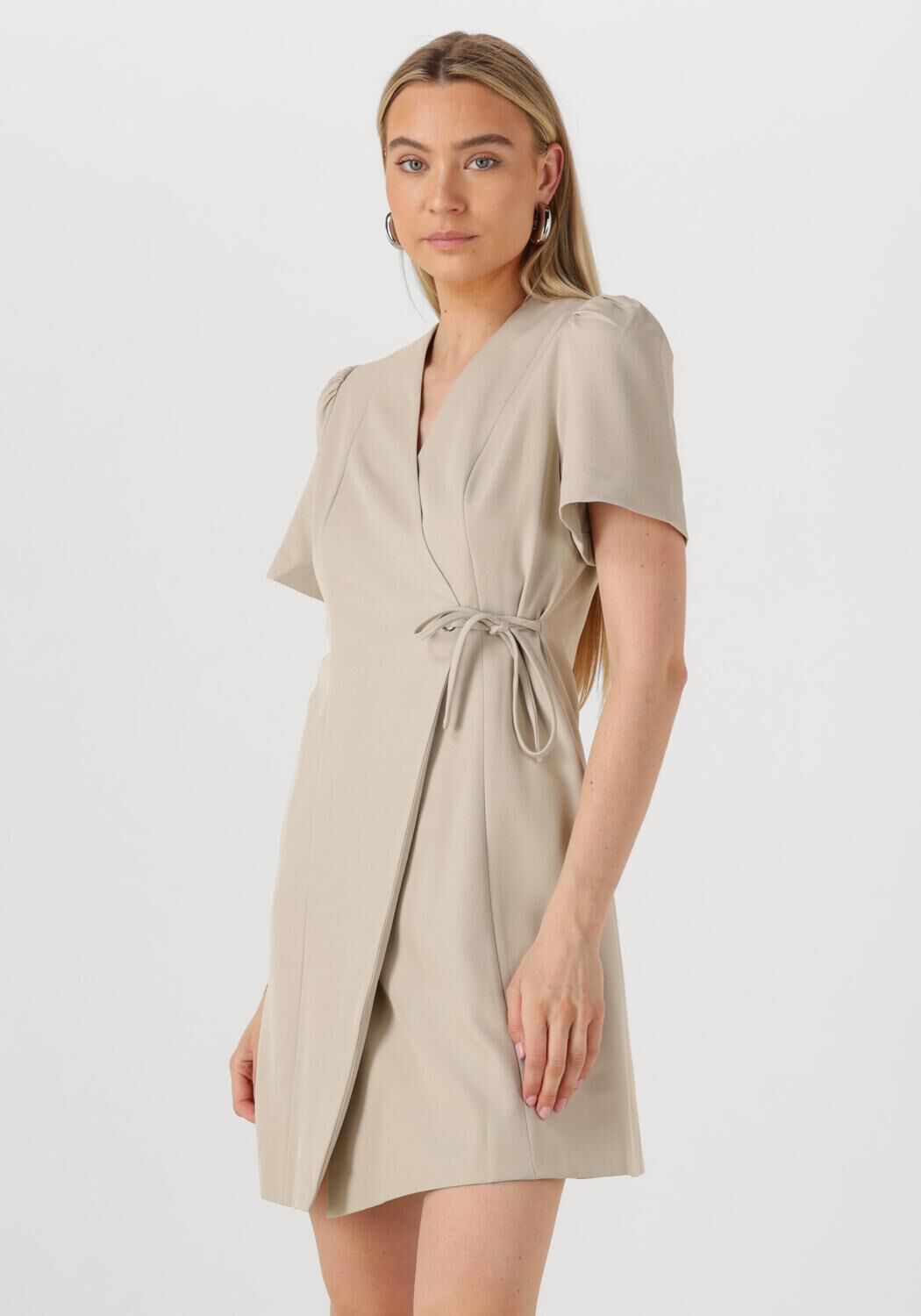 NEO NOIR Dames Jurken Sendita Eyelet Dress Beige