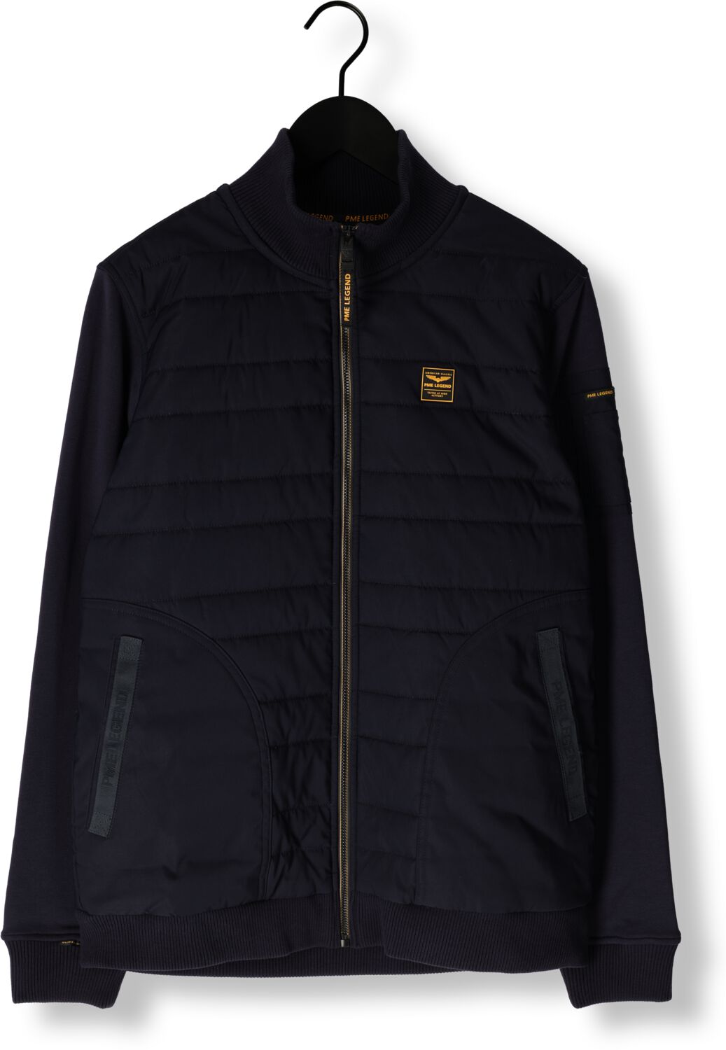 PME LEGEND Heren Jassen Zip Jacket Hybrid Sweat Blauw