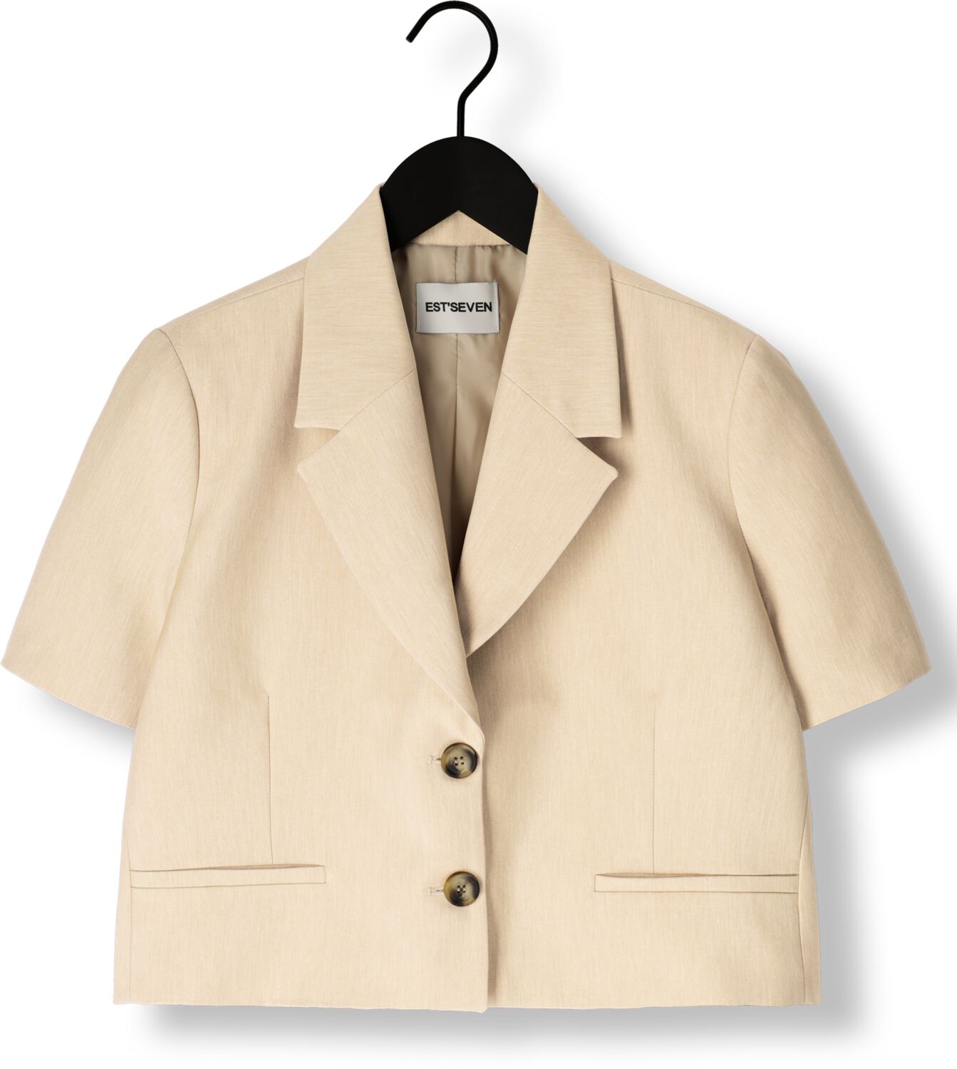 EST'SEVEN Dames Blazers Diletta Jacket Beige