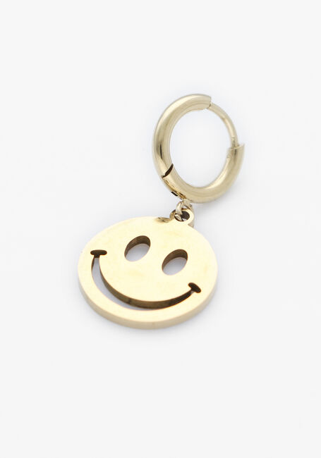 Goudkleurig BONNIE STUDIOS Bedels SMILEY CLICK - large